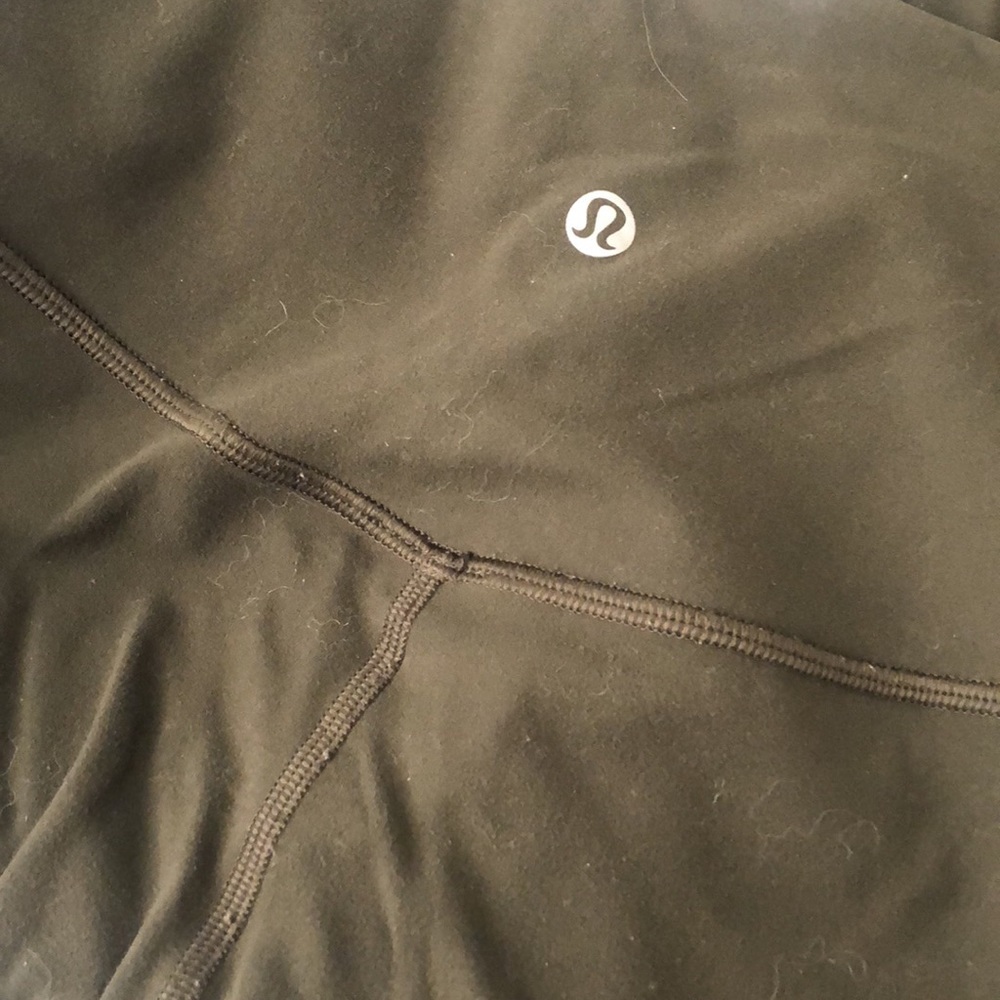 Olive Green 7/8 LuluLemon Leggings